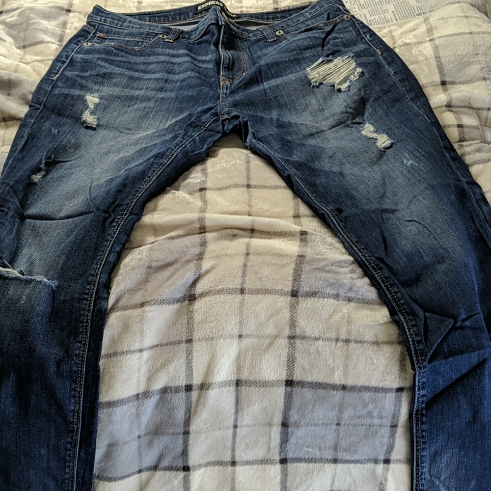 Girl friend style jeans